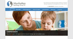 Desktop Screenshot of manhattanpsychologygroup.com
